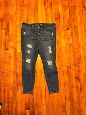 Torrid Medium Wash Jegging Skinny High-Rise Jean Size 20T (tall)